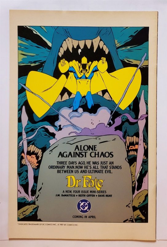 Infinity, Inc. #39 (June 1987, DC) 8.5 VF+