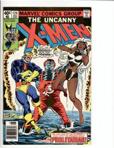 X-MEN #124 VF/NM 9.0  COLLEEN WING (VERMONT COLLECTION)