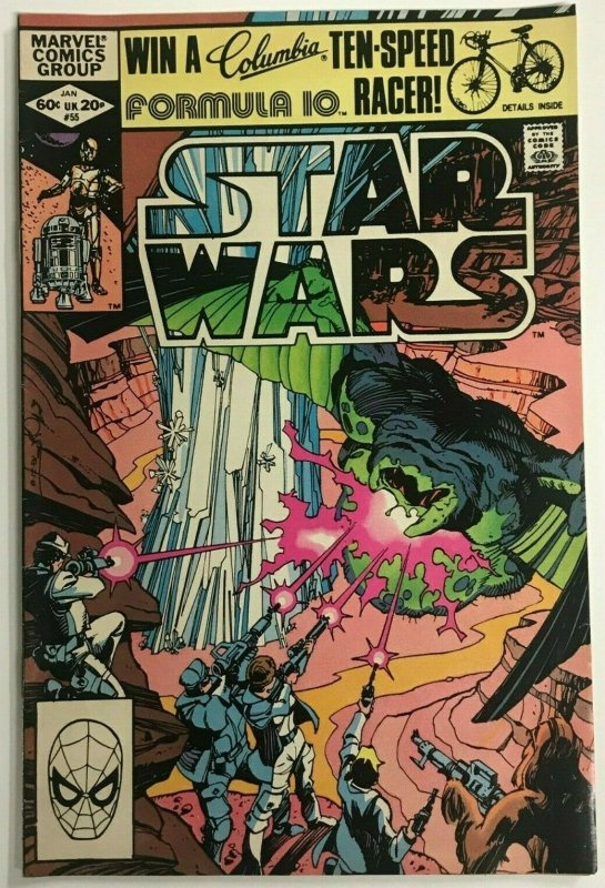 STAR WARS#55 FN 1982 MARVEL BRONZE AGE COMICS