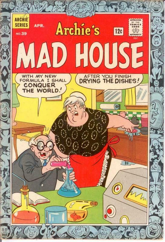 ARCHIES MADHOUSE (1959-1982) 39 G-VG April 1965 COMICS BOOK