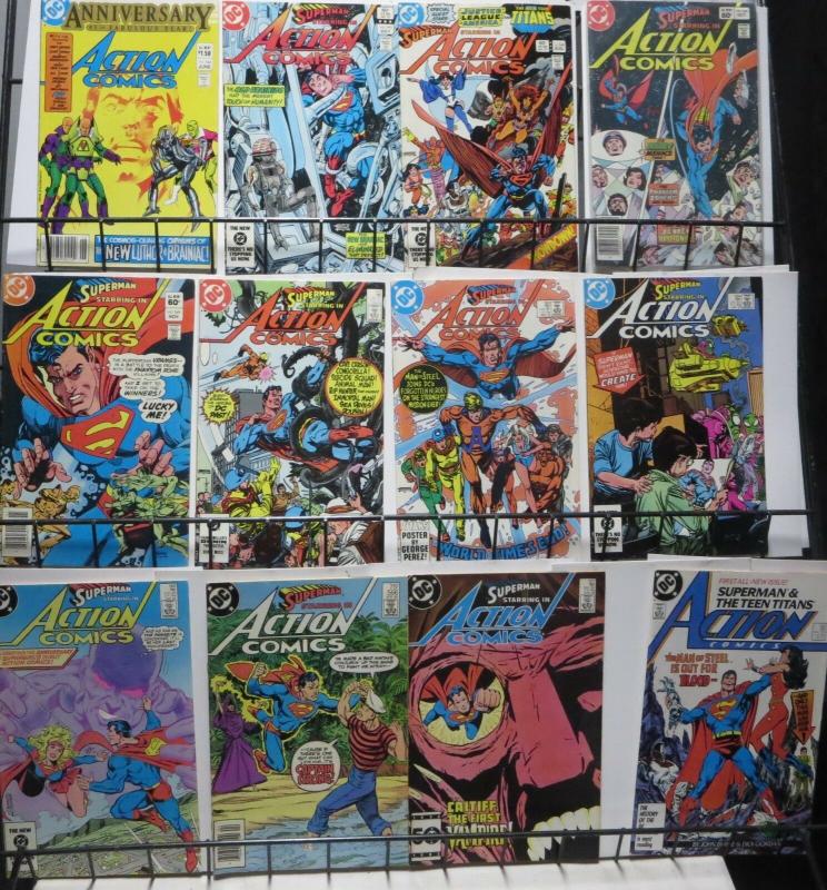 ACTION COMICS (DC,1938) 39 ISSUES- MOST PRE-CRISIS! Gil Kane, Forgotten Heroes