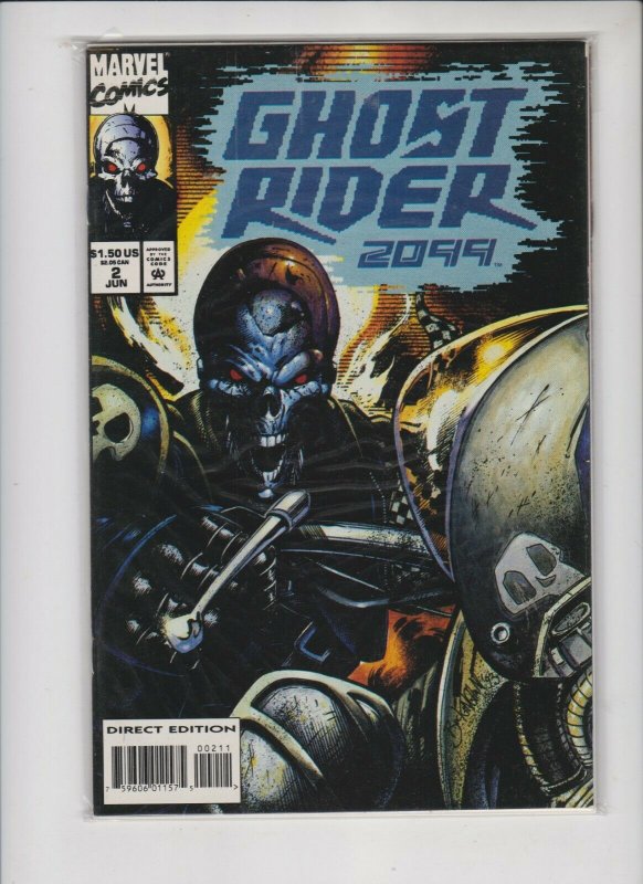 GHOST RIDER  2009 #2 2099 MARVEL /  DIRECT EDITION / HIGH QUALITY