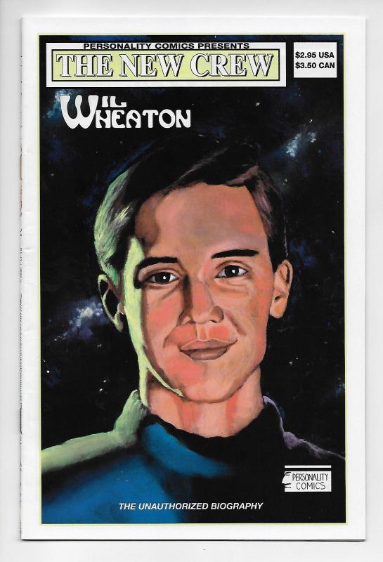 Star Trek Crusher Original Crew Wheaton #10 - Diamond Ltd Ed #138/450 (1992) VF