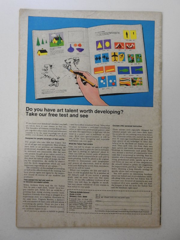 The Silver Surfer #14 (1970) VG Condition moisture stain