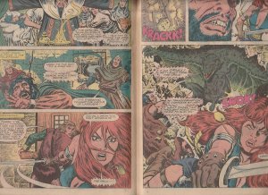 Red Sonja(Marvel, vol.3) # 4  Sonja vs a Flying Dragon !