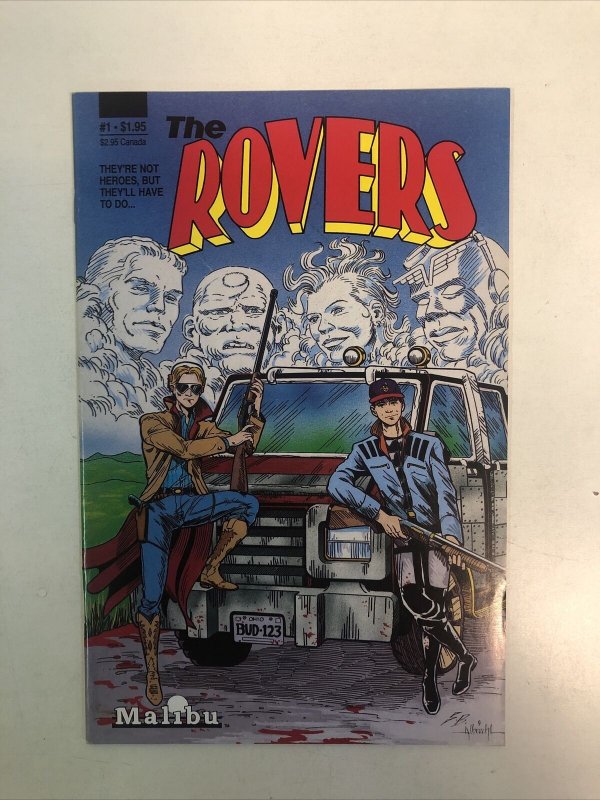 The Rovers (1987) Complete Set # 1-7 (VF/NM) Malibu Comics