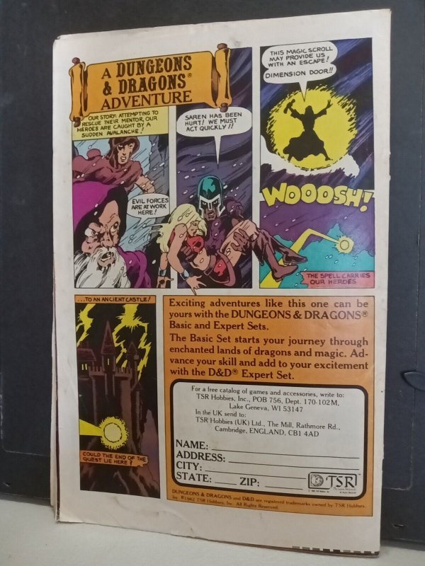 Arak Son Of Thunder #13  Dc Comics 1982  Newsstand. P12