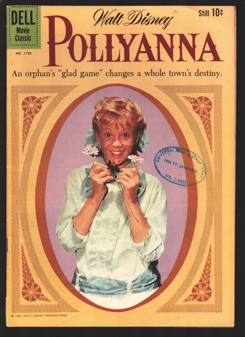 Pollyanna-Four Color Comics #1129 1960-Walt Disney movie edition-Hayley ...