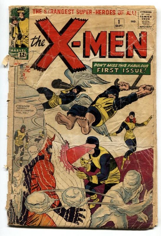 X-MEN #1 1963-MARVEL COMICS 1st appearance-Silver-Age Key Comic Book