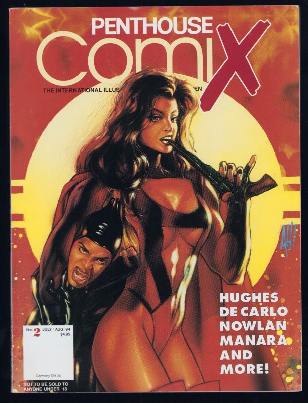 Vintage: Penthouse Comix #2 - Adam Hughes Cover (7/7.5) 1997
