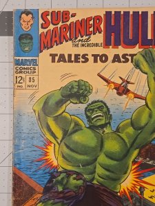 Tales to Astonish #85 Awesome Hulk Cover (Marvel Comics November 1966)