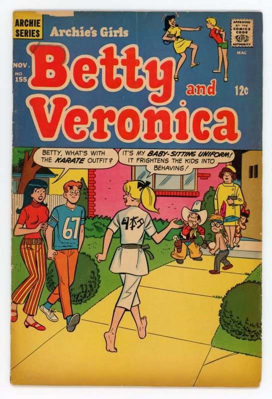 Archie's Girls Betty and Veronica #155 VG