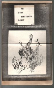 Quebec Panelologists Society-#1 1971-1st issue-minimal exposure outside Quebe... 
