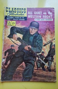 Classics Illustrated #95 (1952) GD 1st Printing