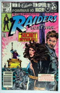 Raiders of the Lost Ark Official Comics Adaptation of Hit Film #1, #2, #3 8.0 VF