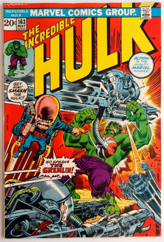 Incredible Hulk #163 1st appearance of the Gremlin 