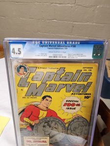 Captain Marvel Adventures #100 CGC 4.5 1949