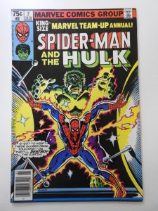 Marvel Team-Up Annual #2 Direct Edition (1979) Spidey & Hulk! VF-NM Condition!