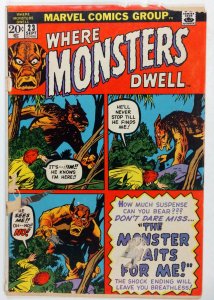 Where Monsters Dwell #23 (2.0, 1973)