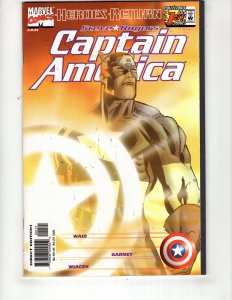 Captain America #1 Sunburst Variant (1998)   / ID#034