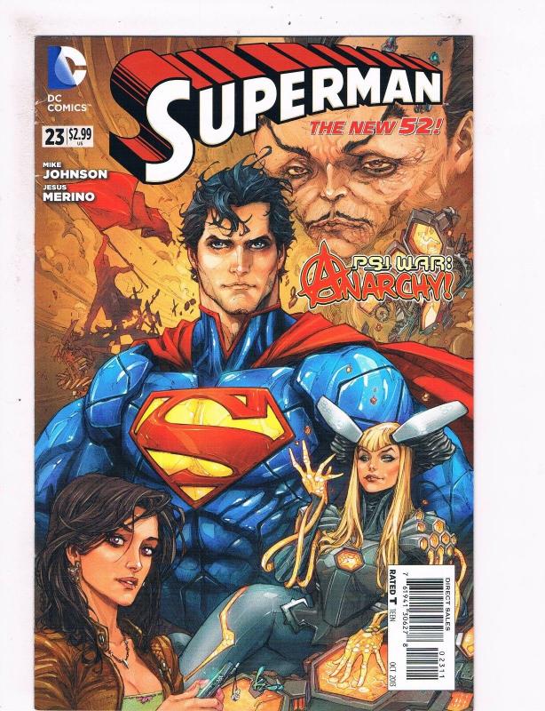 Superman # 23 VF 1st Print DC New 52 Comic Book Superboy Batman Flash S64