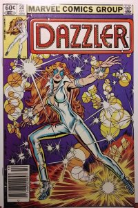 Dazzler #20 Newsstand (1982)