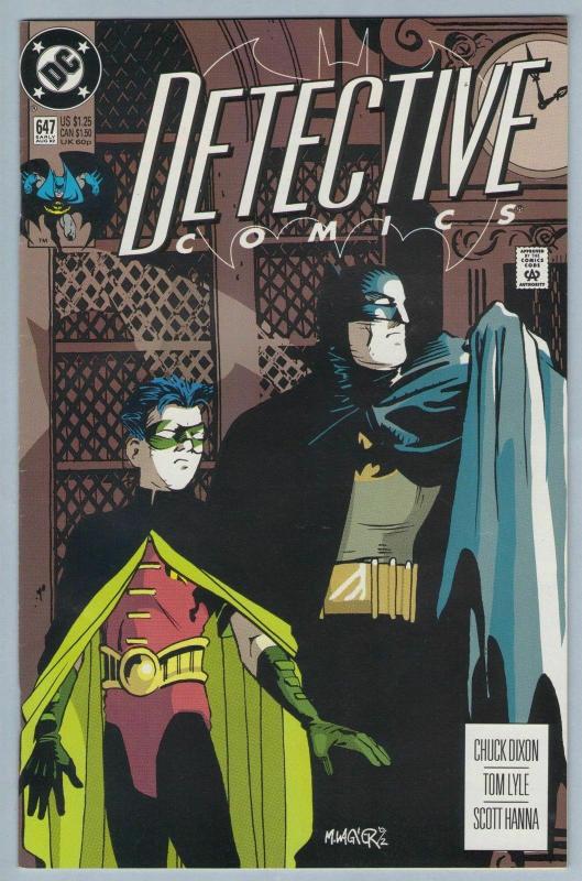 Detective Comics 647 Aug 1992 NM- (9.2)