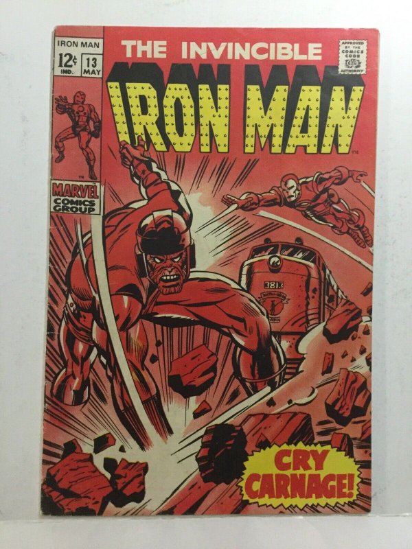 Iron Man 13 Vg+ Very Good+ 4.5 Marvel Comics