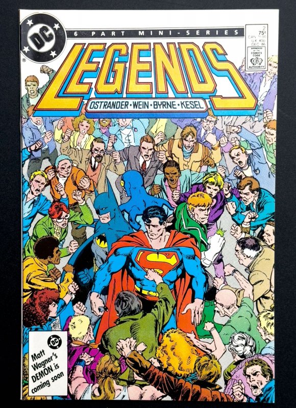 Legends #1-5 (1986) [Lot 5bks][KEYS] - ALL NM!