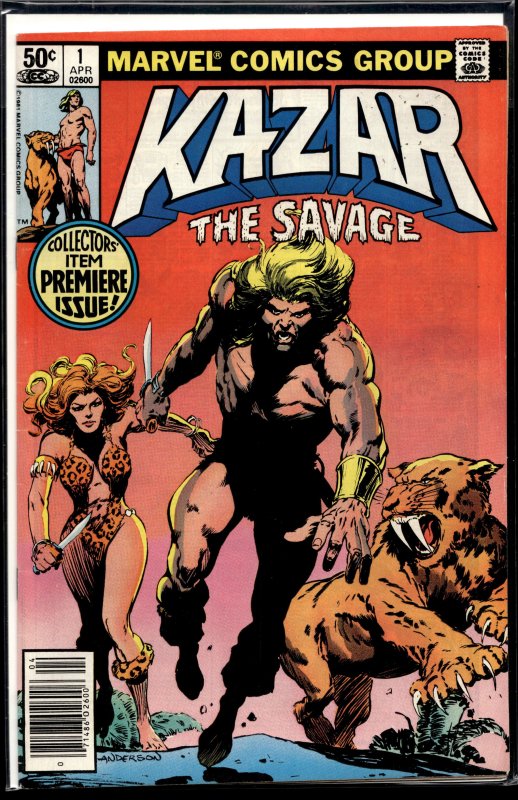 Ka-Zar the Savage #1 (1981) Ka-Zar
