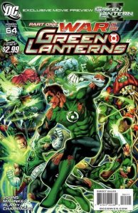 Green Lantern #64 DC Comics 05/11 (VFNM 9.0/Stock Photo)