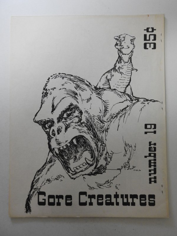 Gore Creatures #19 Horror Fanzine Solid Fine- Condition!