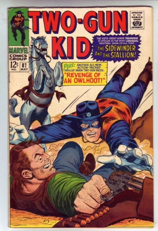 Two-Gun Kid # 87 Strict VF- High-Grade Artist Ogden Whitney, Reprints from 66