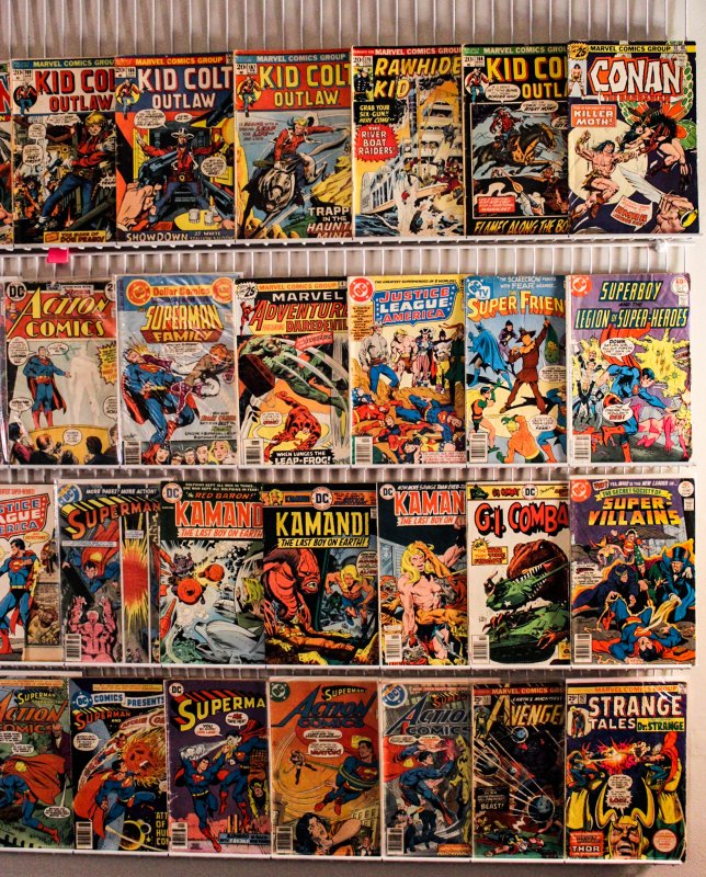 Big Lot 50 Low Grade Reader Comics - Mostly Bronze Age *See Description