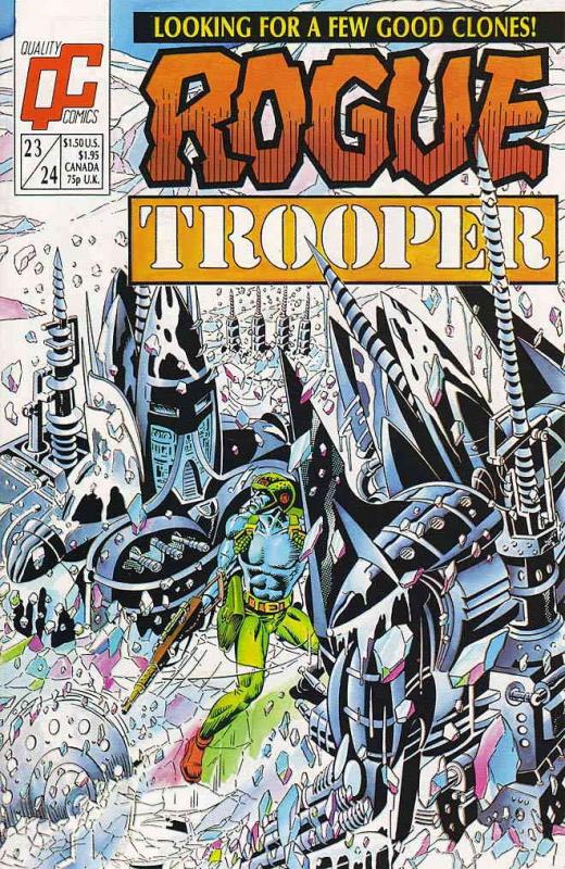 Rogue Trooper (1st Series) #23 VF ; Fleetway Quality | 24