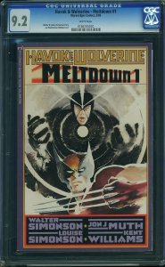 Havok & Wolverine: Meltdown #1 (1989) CGC 9.2 NM-