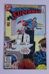 Superman #411 (1985) Superman VF