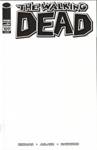 The Walking Dead #109 Blank Cover (2013) The Walking Dead