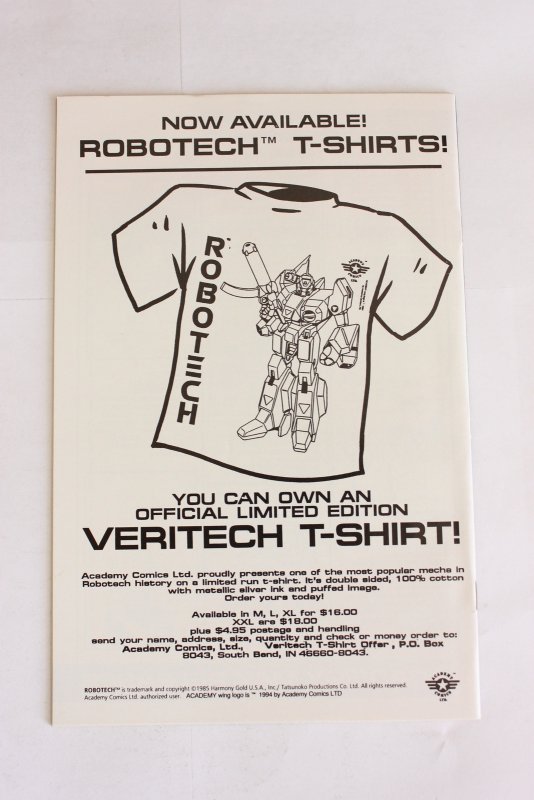 Robotech II: The Sentinels - Book III #18 (1995) NM