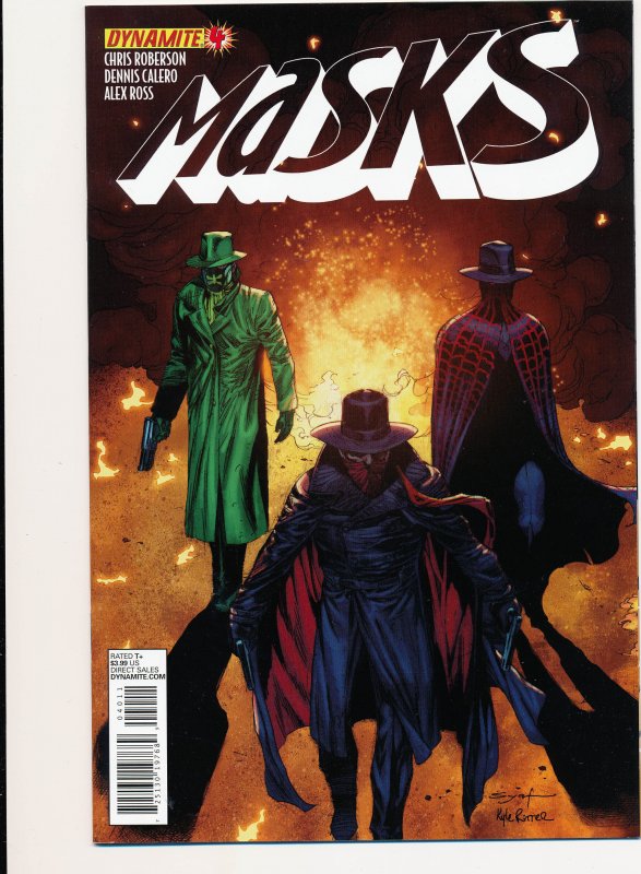 Masks (2012 Dynamite) #1-8 NM Complete series