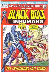 Amazing Adventures #10 (Apr-71) FN+ Mid-Grade Inhumans