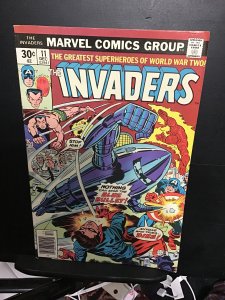 The Invaders #11 (1976) high-grade first Bullet! VF/NM Wow!