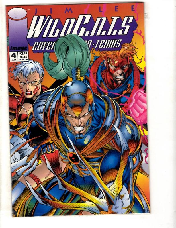 Lot Of 10 Wildcats Image Comic Books # 1 2 3 4 5 6 7 8 9 10 Jim Lee CR30