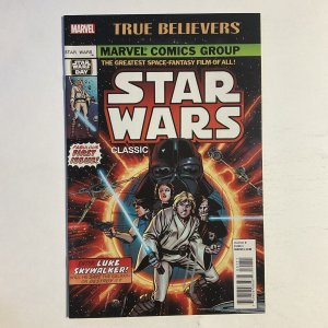 True Believers Star Wars Classic 1 2015 Signed by Howard Chaykin Marvel Nm