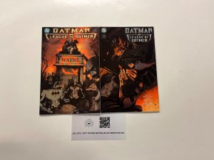 2 Batman League of Batmen DC Comics Books # 1 2 Moench 78 MS7
