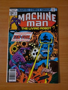 Machine Man #3 Newsstand Variant ~ NEAR MINT NM ~ 1978 Marvel Comics