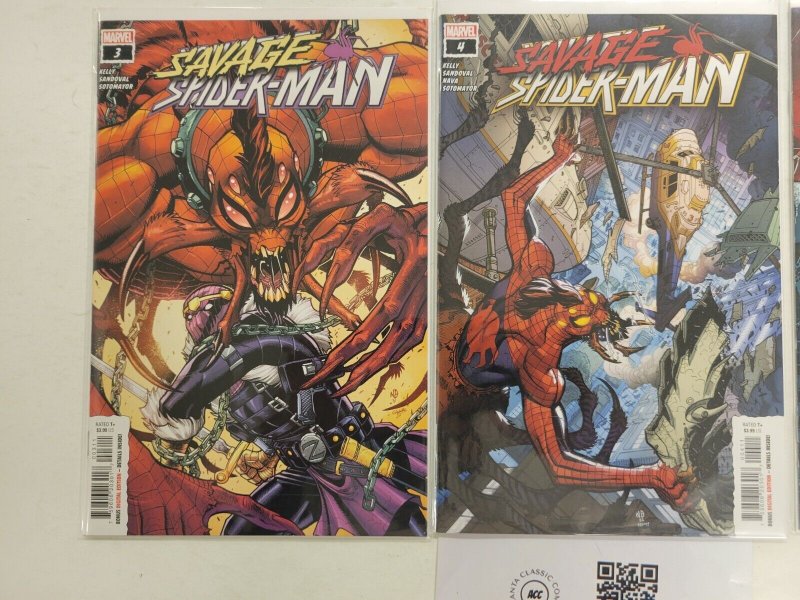 3 Savage Spider-Man Marvel Comic Books #3 4 5 34 TJ43