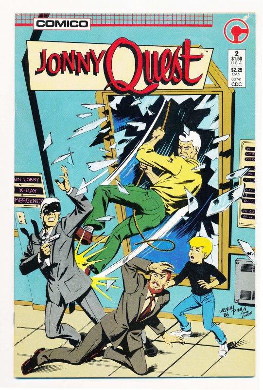 Jonny Quest (1986 Comico) #2 VG