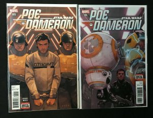 STAR WARS POE DAMERON #1-18 SET VF-NM MARVEL