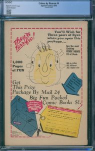 Crimes by Women #4 CGC 7.0 - Canadian Edition